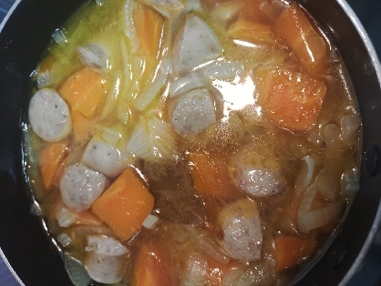 ゴロゴロ野菜スープ