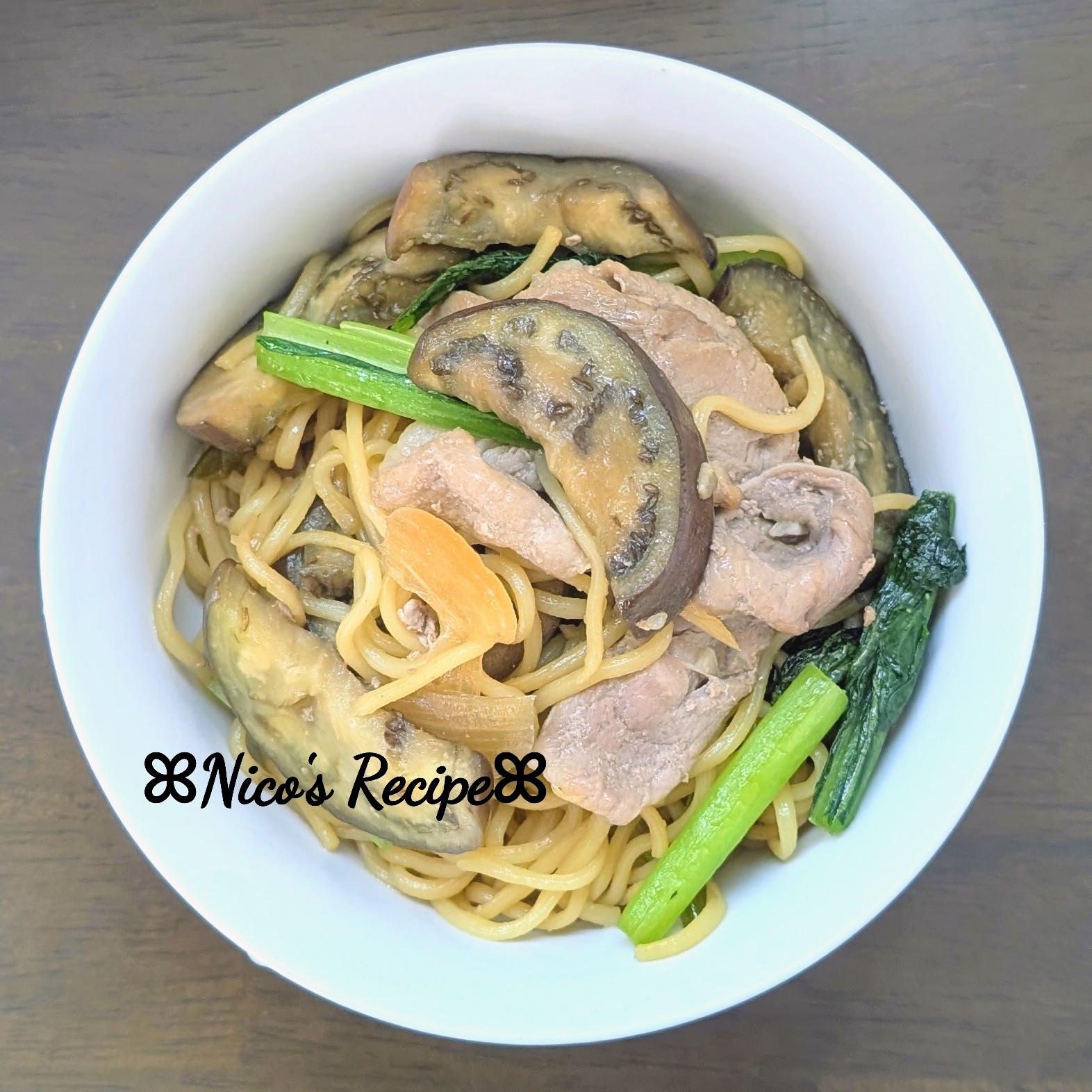 すき焼き焼きそば