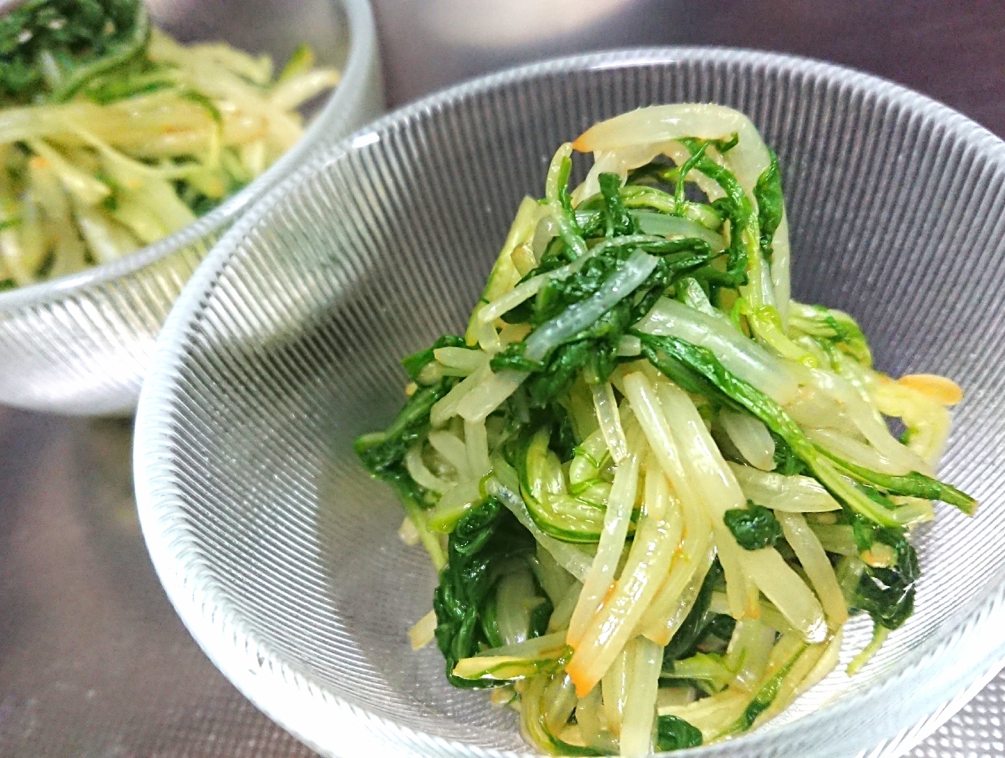 シャキシャキ美味しい！簡単シンプル★水菜の辛子和え