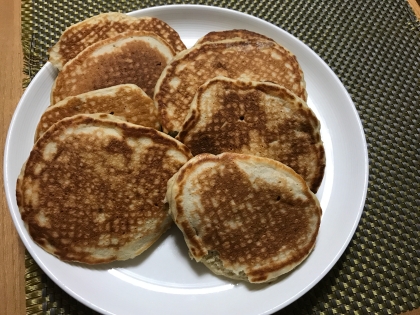 ふわもっちり。バナナパンケーキ