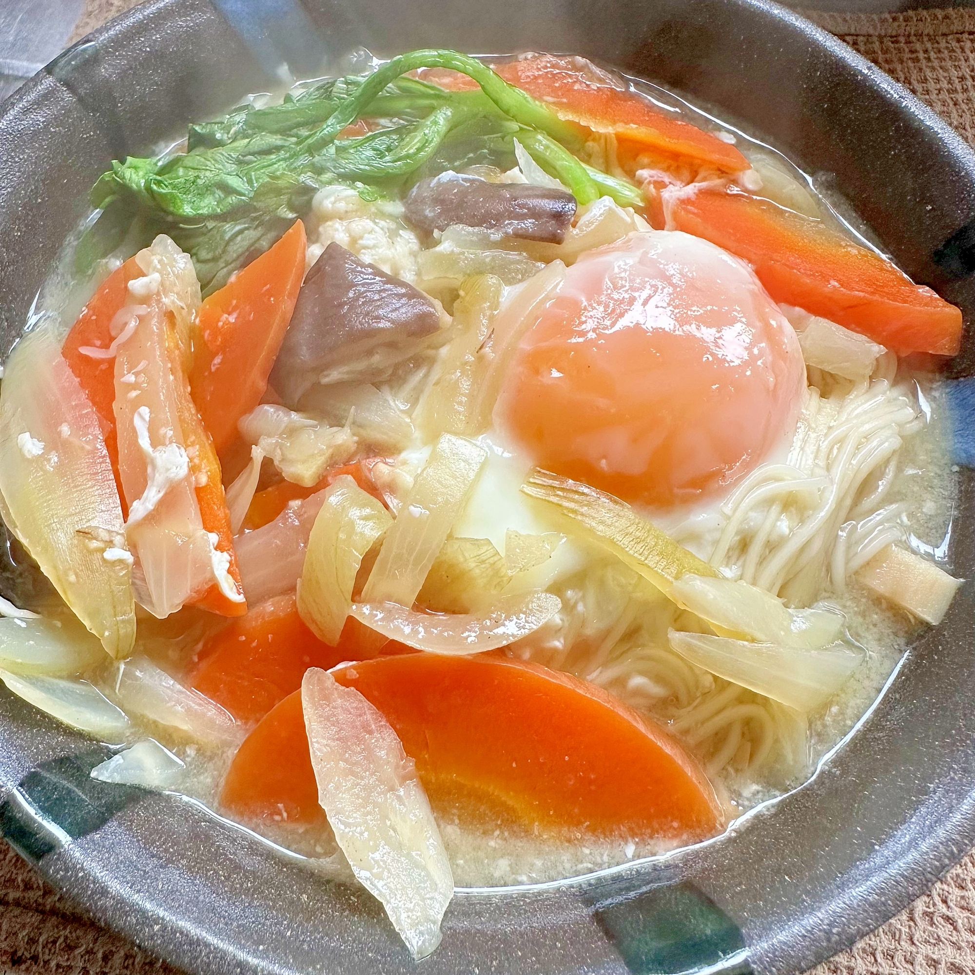 野菜たっぷりにゅうめん∴‥＊∵‥∵