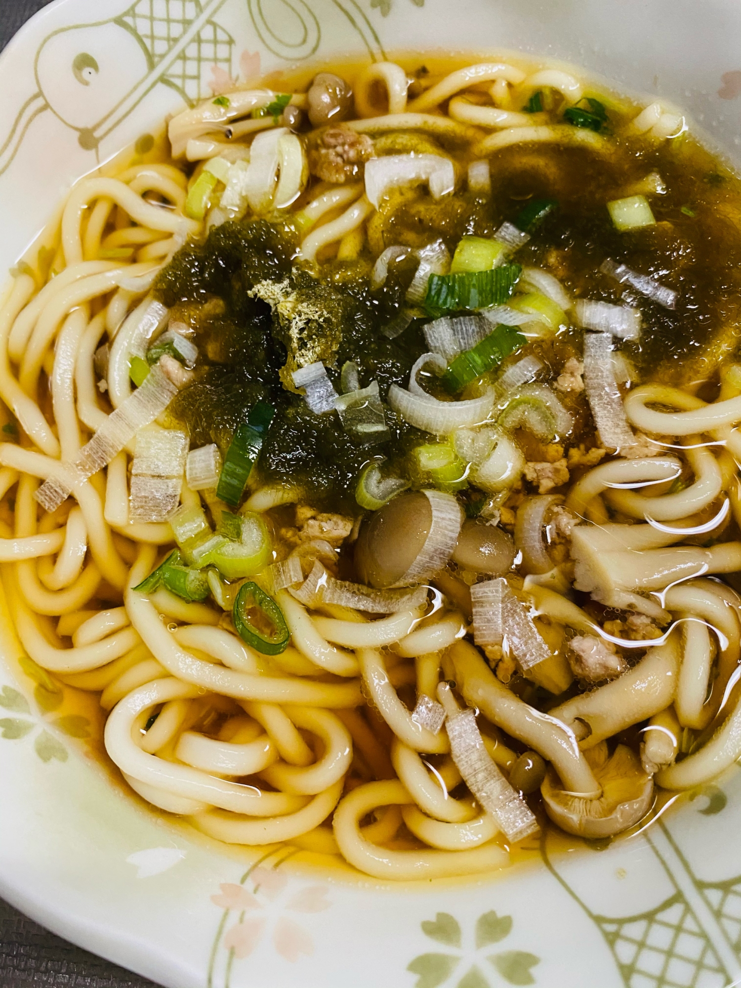 豚肉と野菜うどん♡♡