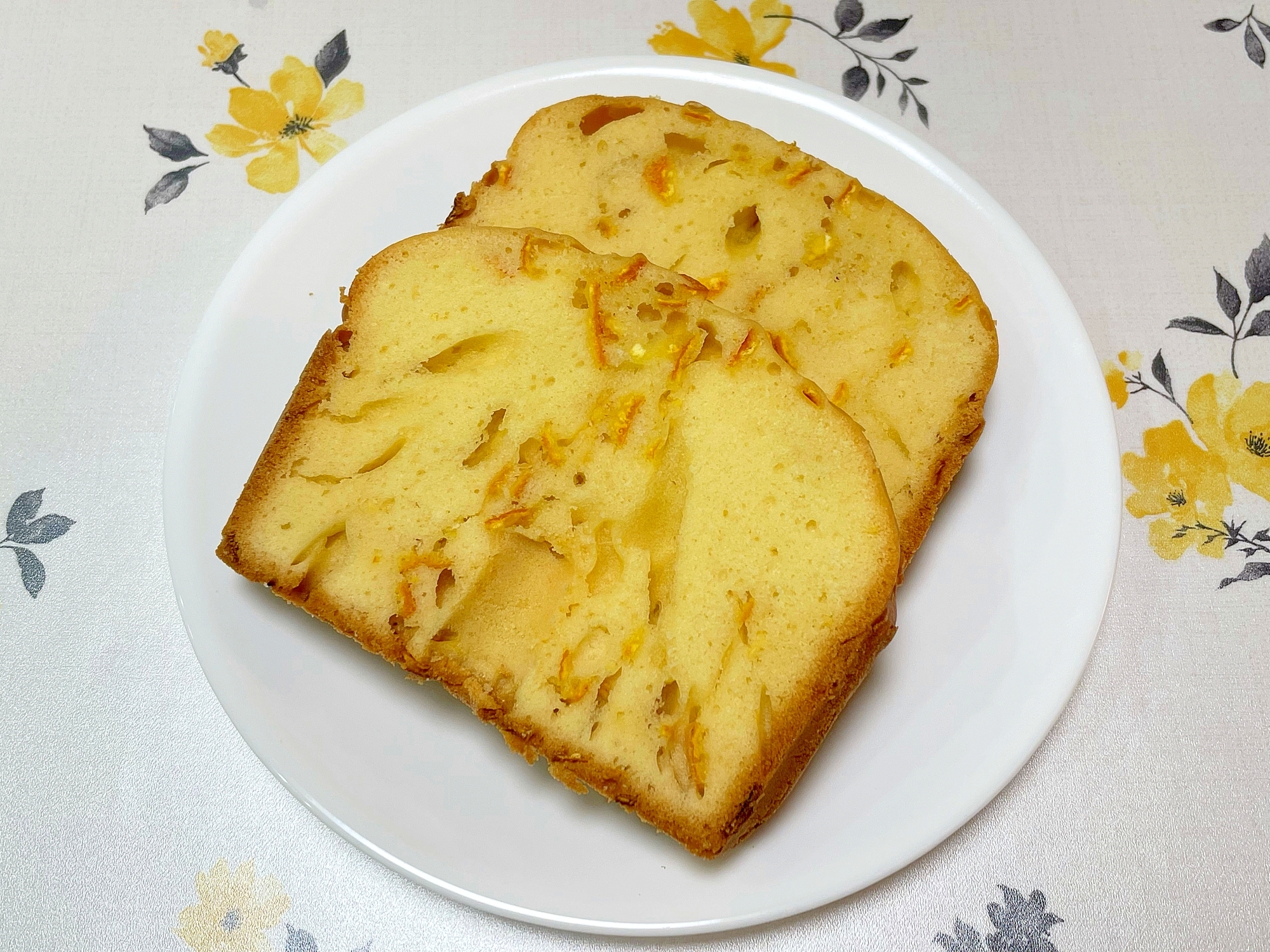 HBで作る☆みかんピールケーキ