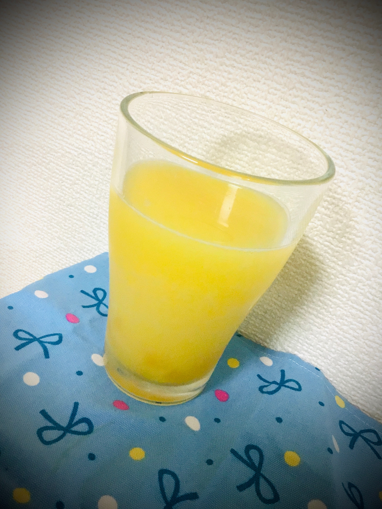 オレンジゼリージュース