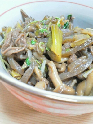 具だくさん!牛丼