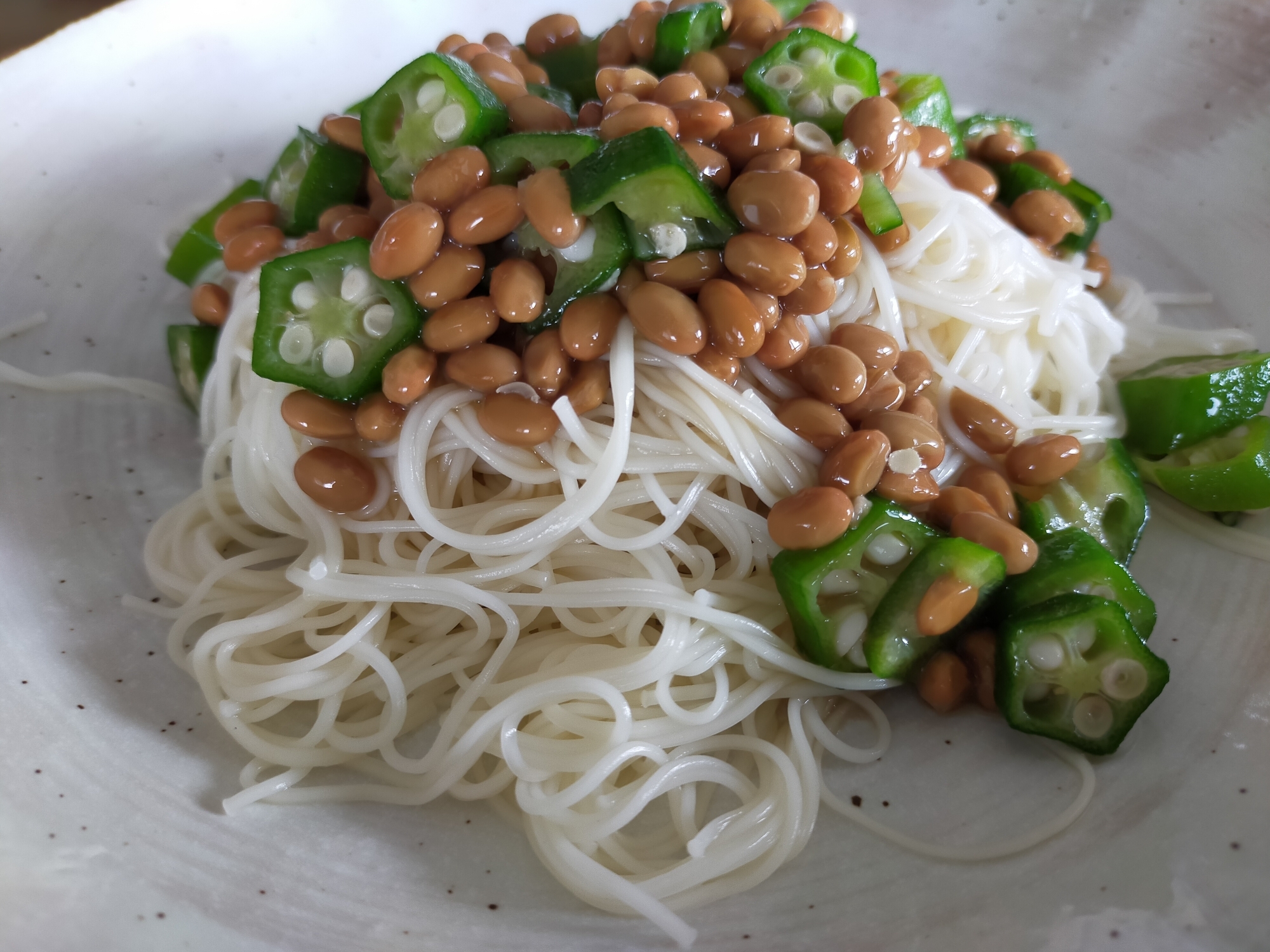 ぶっかけトロネバそうめん