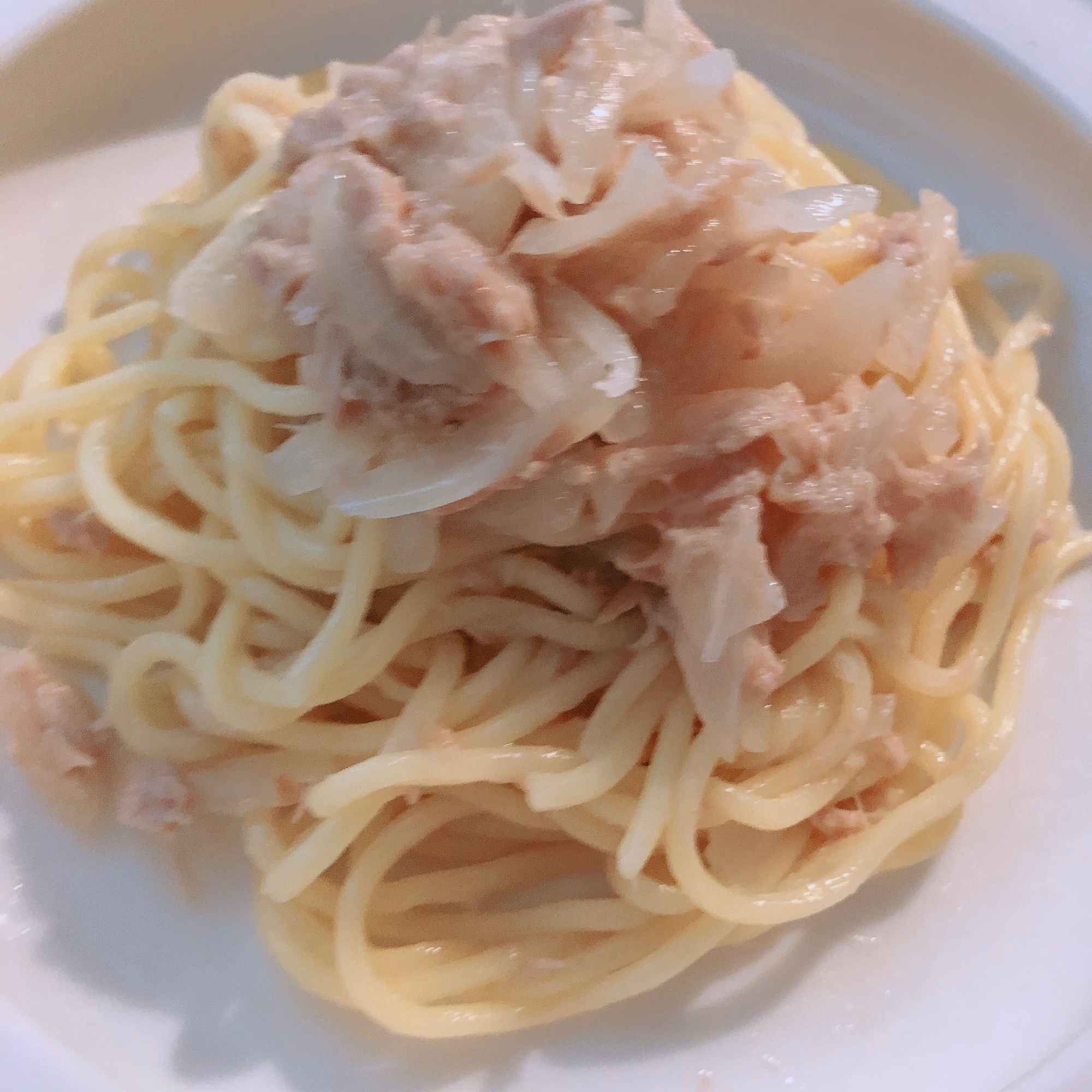 ツナ玉ねぎパスタ(離乳食後期〜幼児食)