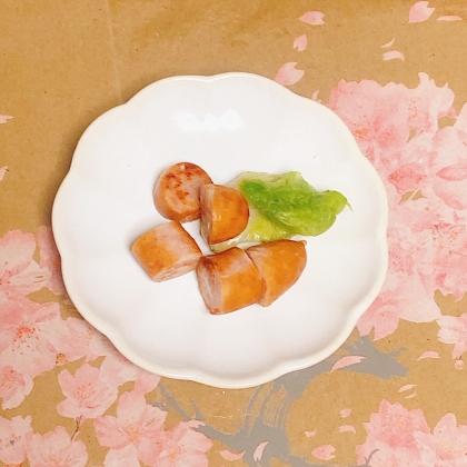 ウインナー炒めその6