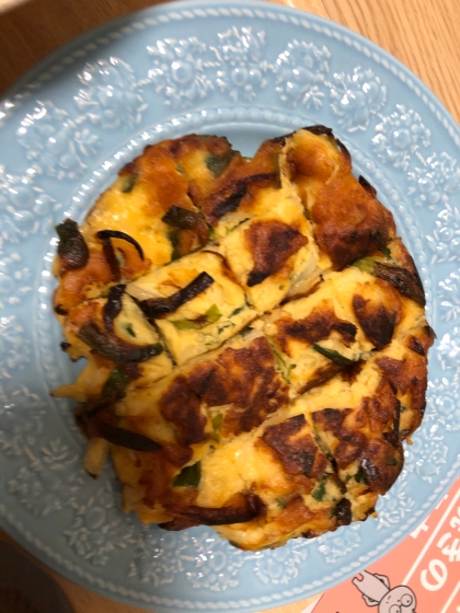 じゃが芋のとちもちチヂミ！小麦粉不使用♪