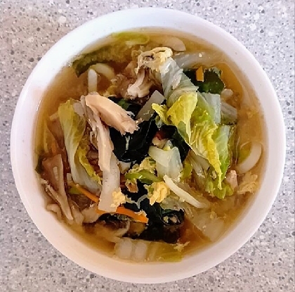 ウエイパー（味覇）で中華風簡単うどん