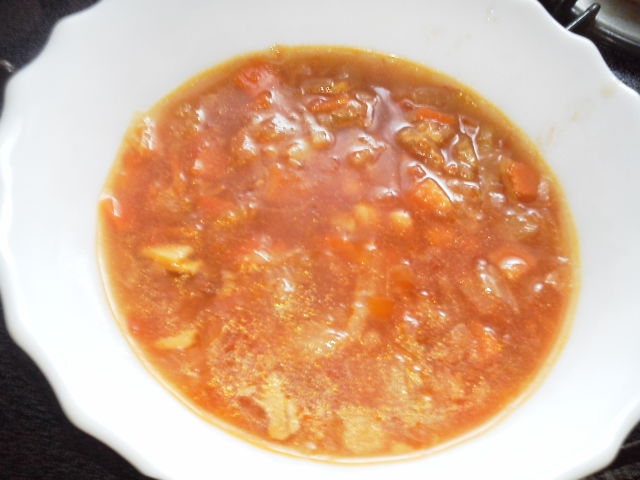 野菜とトマトのスープ