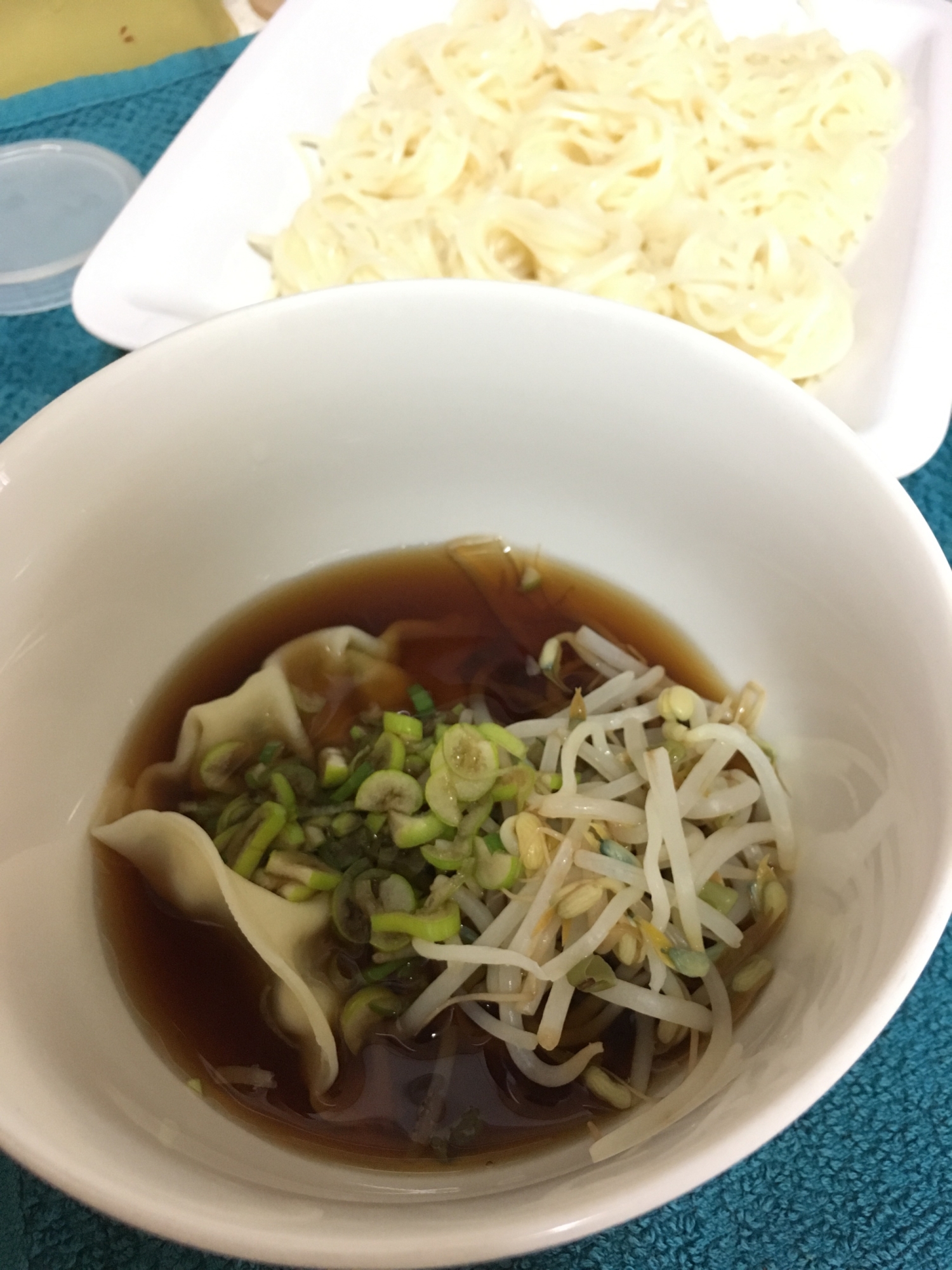 冷たーい、素麺