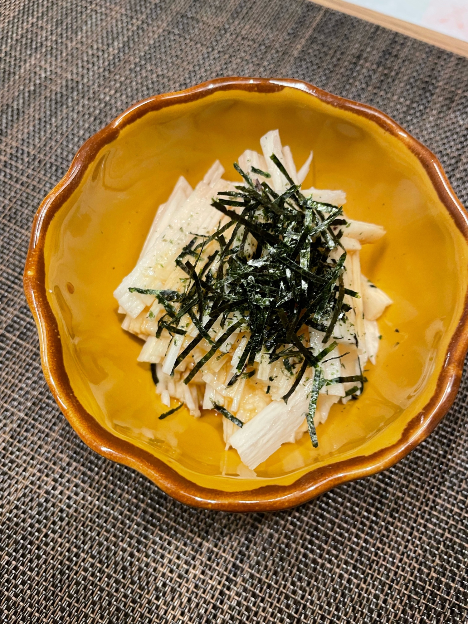 長芋千切りわさび醤油