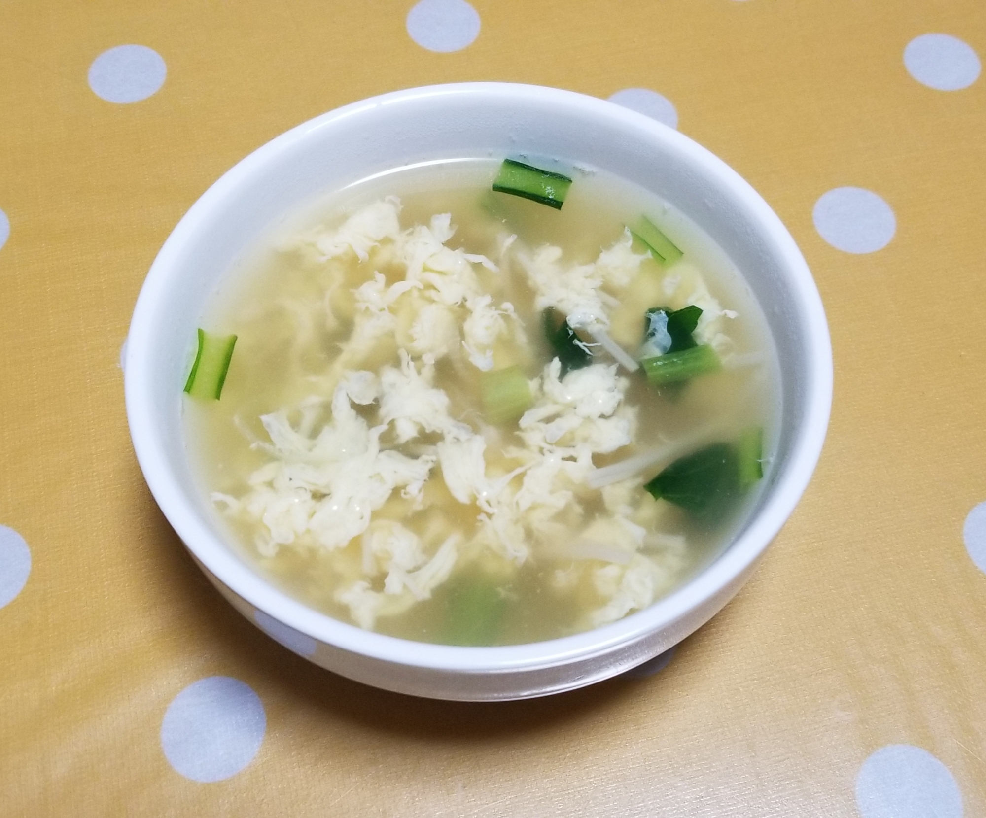 いつもと違う!?塩こうじ中華スープ