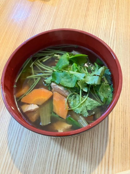 ☺簡単！我が家の野菜たっぷり関東（東京）風お雑煮☺