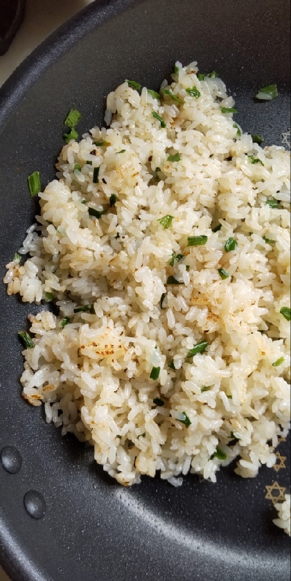 ちょっと固めになってしまったご飯がとてもおいしくて、感動です！