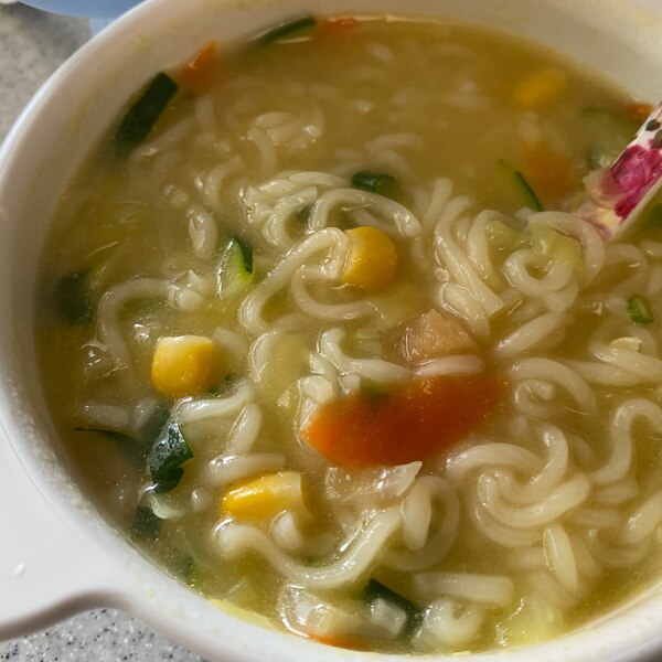 コーンスープの粉と出汁で子供用ラーメン レシピ 作り方 By よんちゃんママ 楽天レシピ コーンスープの粉と出汁で子供用ラーメン レシピ 作り方 By よんちゃんママ 楽天レシピ