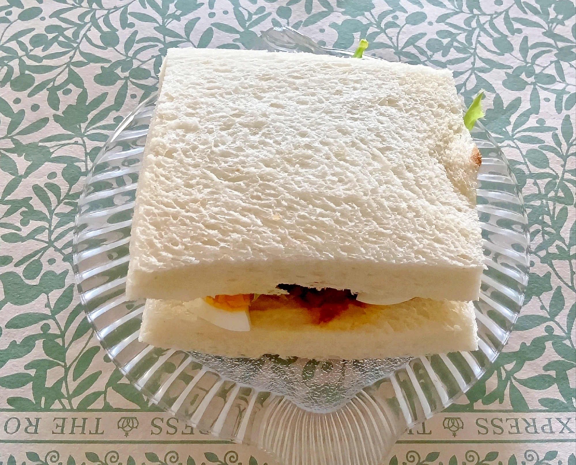 ハンバーグたまごサンドイッチ