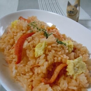 簡単豪華 かに炒飯 チリソース風 レシピ 作り方 By 紫君子蘭 楽天レシピ
