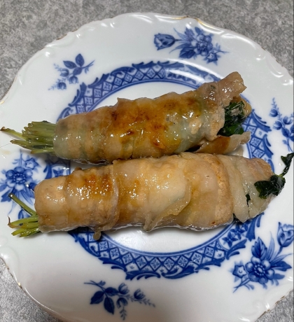 お弁当に★豚肉の豆苗巻き