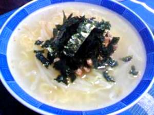 納豆の食べ方-ラーメン♪