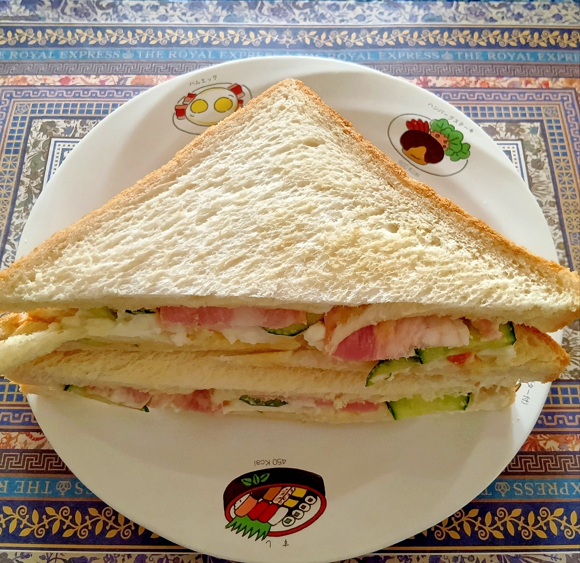 ポテトサラダトーストサンド