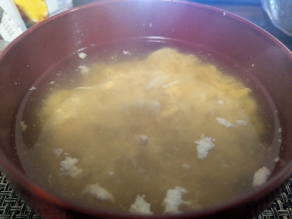 とろとろ白菜の中華卵スープ