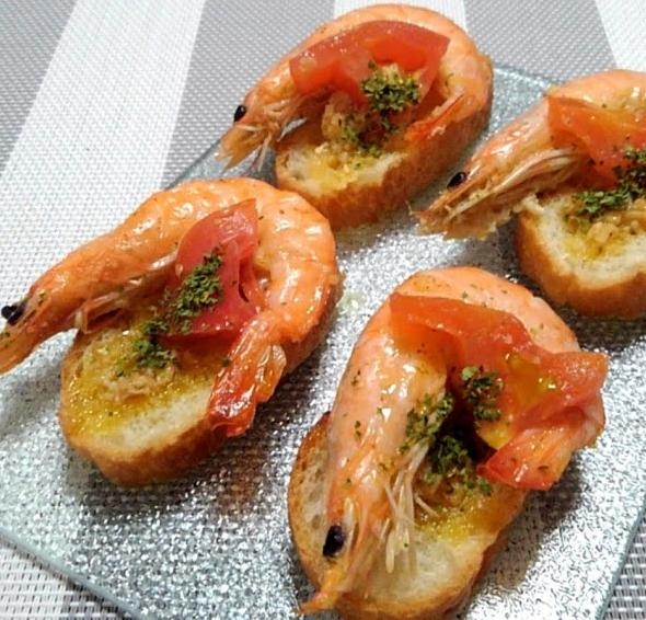 お洒落で美味なフランスパン ソフトシェルシュリンプ レシピ 作り方 By かんたんれぴこ 楽天レシピ