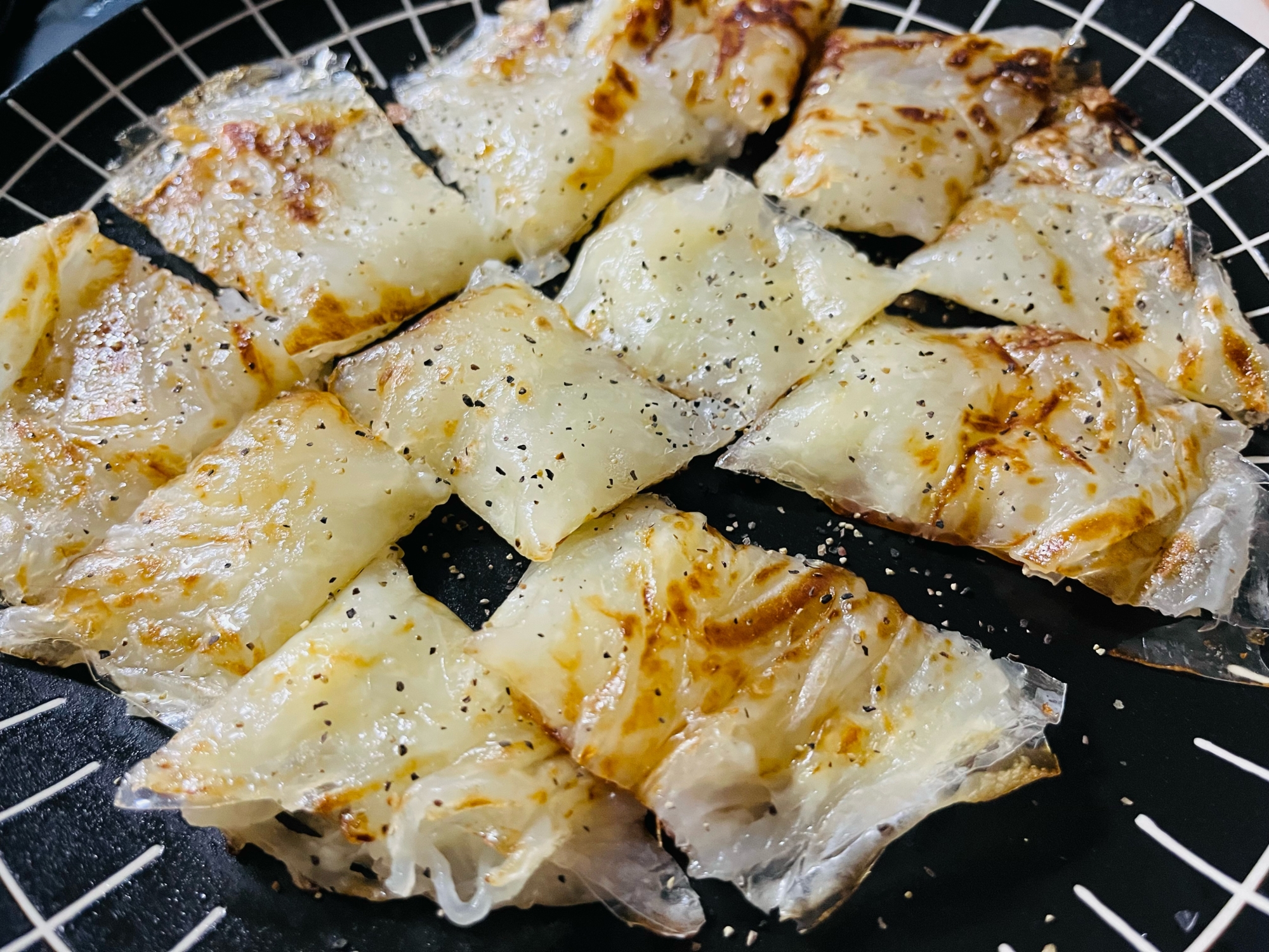 ライスペーパーで·͜· ᕷもちもちチーズ大根