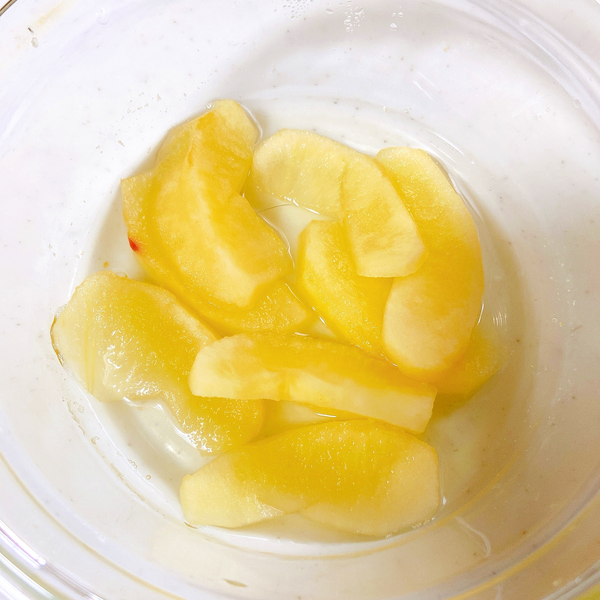 りんご の コンポート