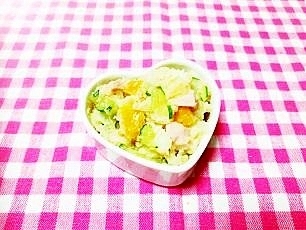 塩レモン＆胡麻風味♪ポテトサラダ