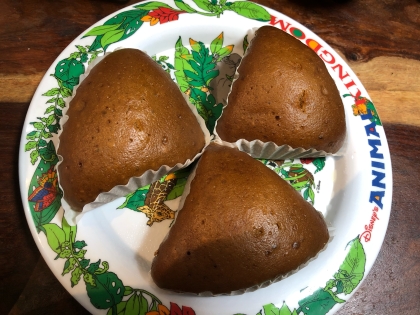 ホットケーキミックスで簡単 昔懐かし黒糖蒸しパン レシピ 作り方 By Aka Ru 楽天レシピ