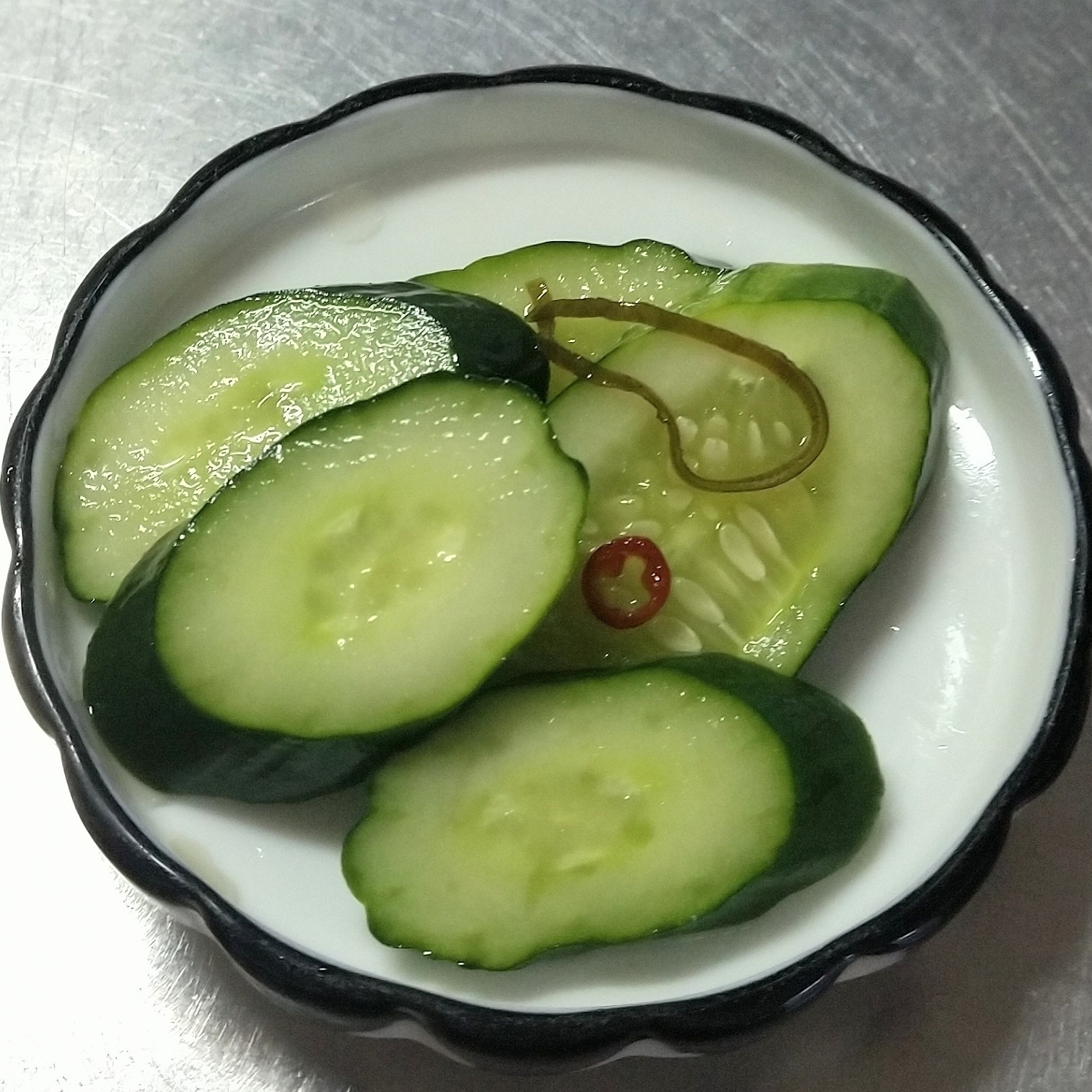 きゅうりの漬物