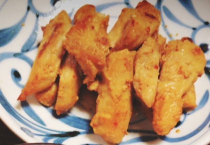 揚げない！鶏むね肉でしっとりヤンニョムチキン