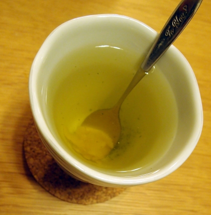 美味しい緑茶で、あたたまりました
ご馳走様でした