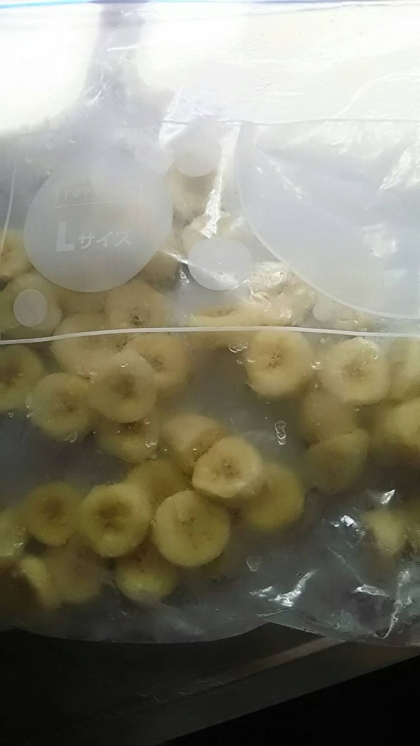離乳食にも。スムージーにも。１口バナナの冷凍保存