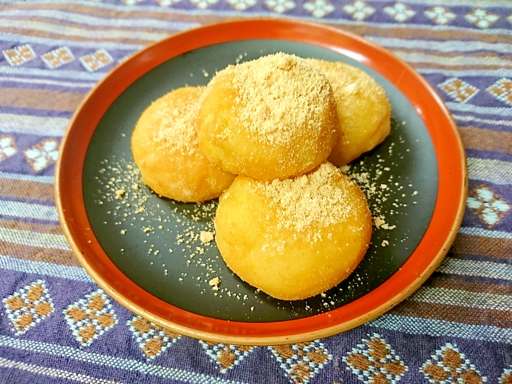 さつま芋餅～レンジで簡単おやつ～