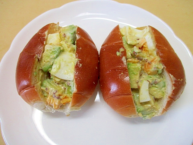 アボカド ゆで卵のロールパンサンド レシピ 作り方 By アルプスの乙女 楽天レシピ アボカド ゆで卵のロールパンサンド レシピ 作り方 By アルプスの乙女 楽天レシピ