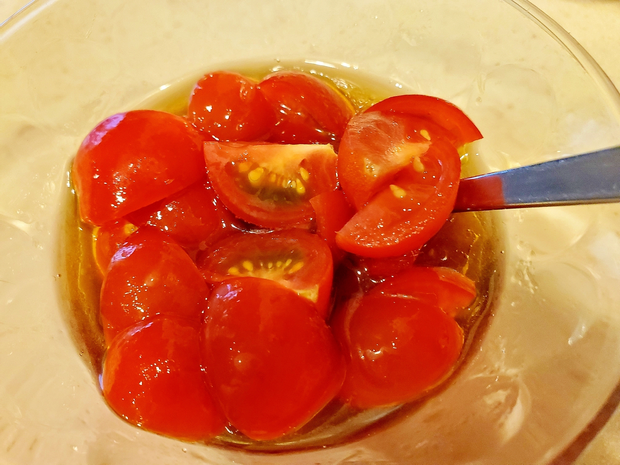 いつもの冷しゃぶが美味しくなる トマトポン酢ダレ レシピ 作り方 By ヨギーニ 楽天レシピ