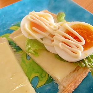 ダブルチーズ卵サンド