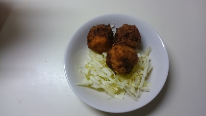 チーズinで、美味しかったぁ～(*^^*)♪キャベツの食感がたまらぁ～んっ♪ご馳走様でしたぁ～(*^▽^)/★*☆♪