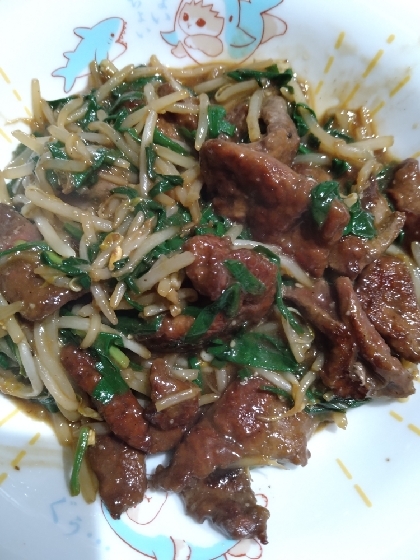 定番おかず★レバニラ炒め
