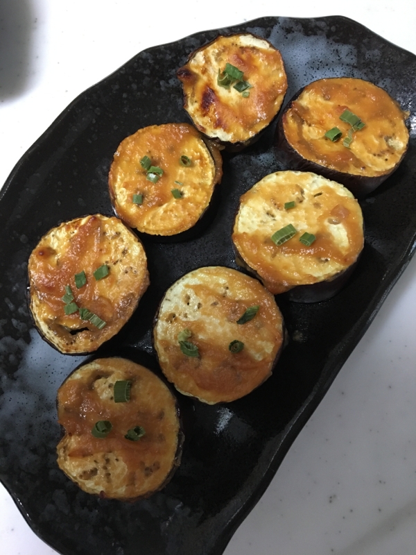 魚焼きグリルで☆茄子の味噌焼き(*^^*)