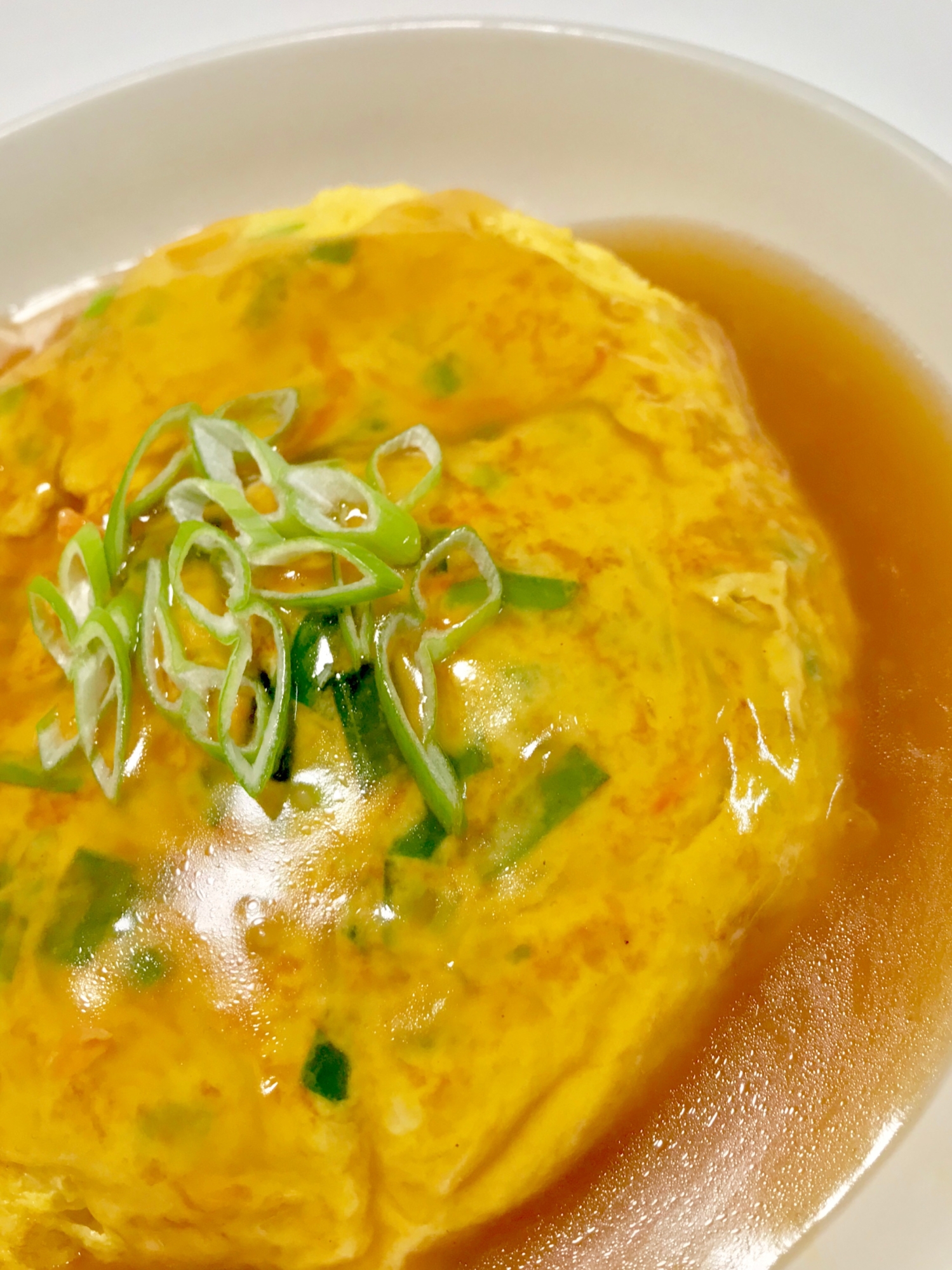 栄養満点!ご飯にのせても美味しい!ニラ玉 あんかけ