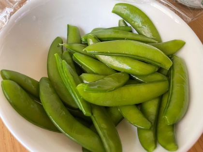 インゲン豆のゴマ和え