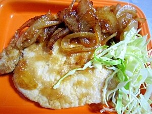 トンカツ肉で豚の生姜焼き♡ レシピ・作り方 by まろんぱんまん - 楽天