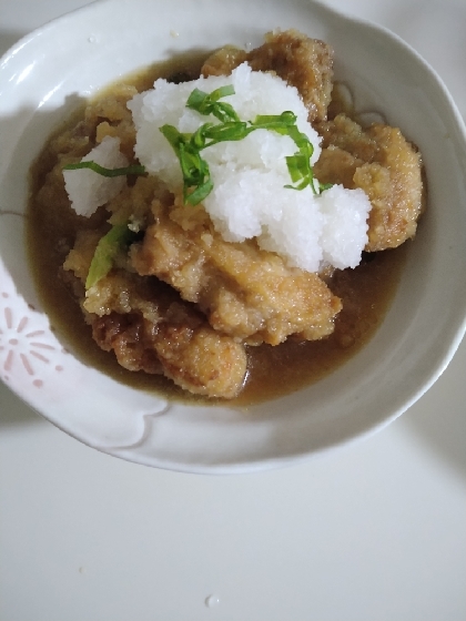 柔らか～♪残った唐揚げでもできる、鶏のみぞれ煮