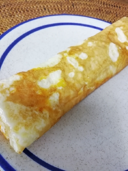 　　「卵かけ醤油で作るしっとり卵焼き」　　　♪♪