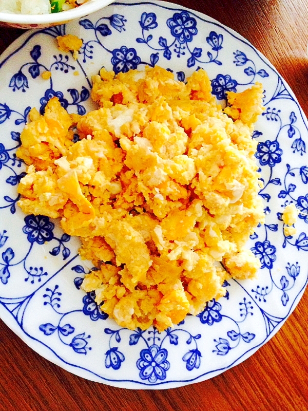 おから入りの炒り卵 レシピ 作り方 By みゅうしろ 楽天レシピ