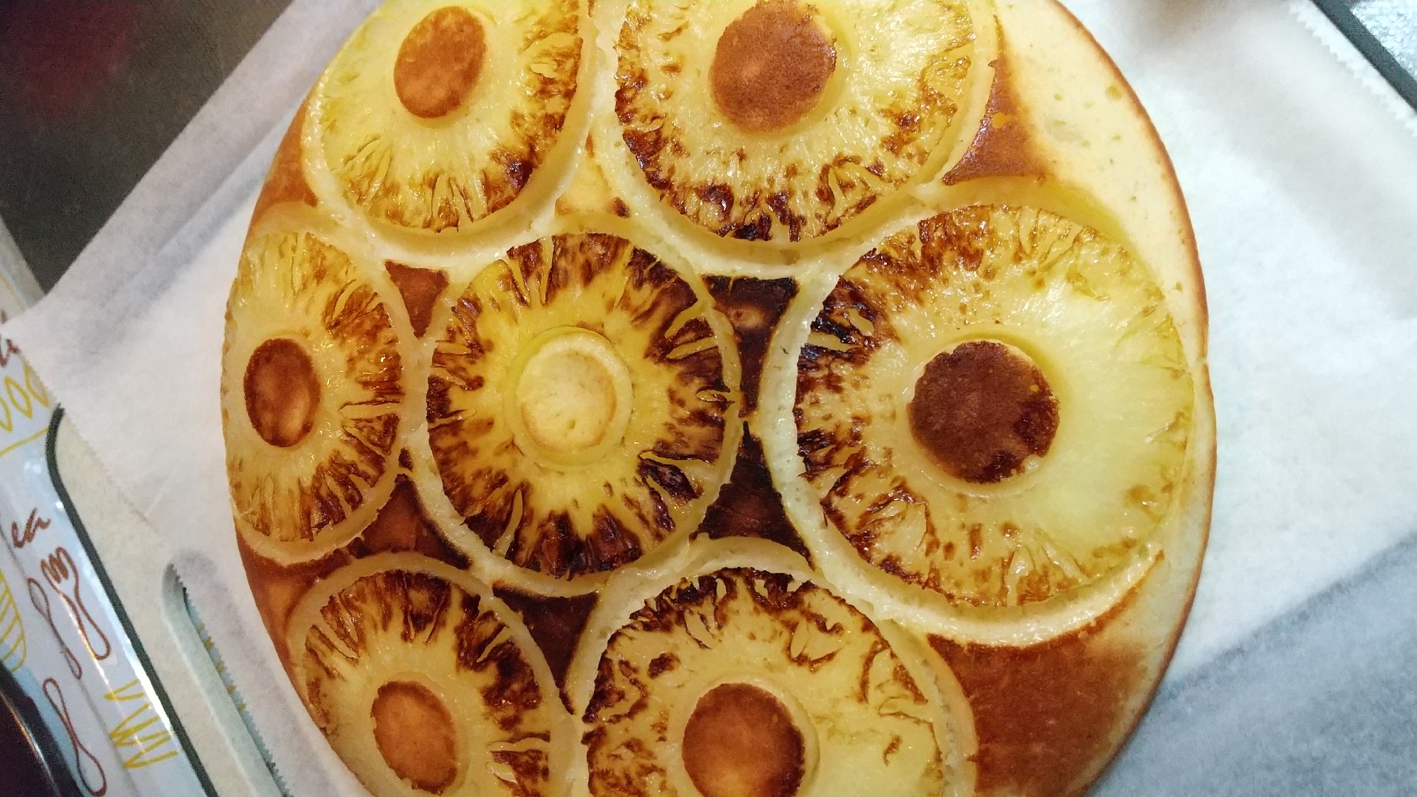 パイン缶で簡単!パインケーキ